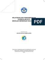 Analisis Materi Pembelajaran