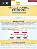 Unicast Routing Protocols - RIP, OSPF and BGP