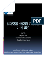 Chapter III - 1 - Design Shear For Flexural Member 20-04