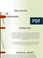 Hyper Inflation IN Zimbabwe