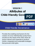 Attributes of Child-Friendly Local Governance PHILIPPINES