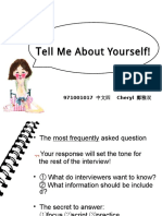 Tell Me About Yourself Interview Answer