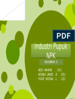 Industri Pupuk NPK