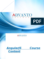 AngularJs Training in Pune-Course Content Advanto Software