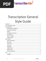 Download TranscribeMe Style Guide V12 by Juan Zhao SN345727752 doc pdf