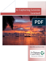 Capturing Lessons Learned Final PDF