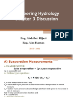 Engineering Hydrology Chapter 3 Discussion: Eng. Abdullah Hijazi Eng. Alaa Hassan