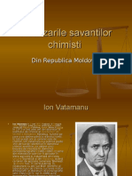 Realizarile Savantilor Chimisti