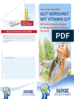 Selbsttest Vitamin D