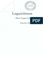 Elon Lages Lima-Logaritmos-Sociedade Brasileira de Matemática (1996)