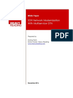 Sdh Network Modernization With Multiservice Otn