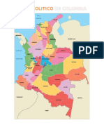 Mapa Politico y Generalidades de Colombia