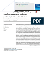 Forest Carbon Accounting Methods and The Consequences of Forest Bioenergy For National Greenhouse Gas Emissions Inventories