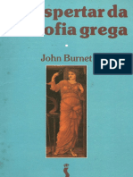Burnet, John. O Despertar Da Filosofia Grega. Trad. Mauro Gama. São Paulo: Siciliano, 1994, Pp. 15-35.