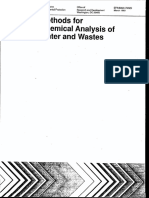 Standard Methods for Water Examination | PDF | Gas Chromatography ...