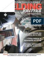 Revista de La Sociedad Americana de Soldadura Aws Tecnologia de La Soldadura para Tubos y Tuberias.