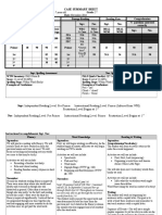 prepost case summary sheet ep