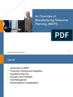 MRP Overview