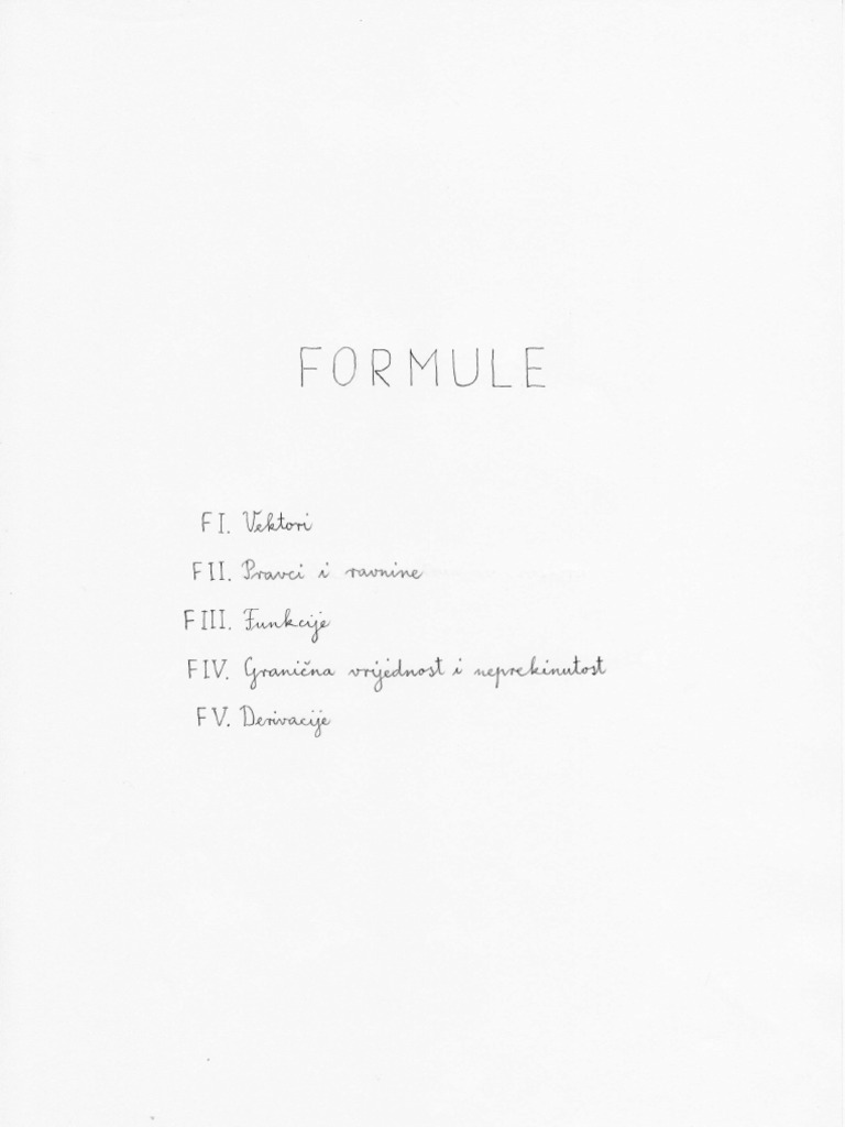 Formulas and Graphs in Mathematics | PDF