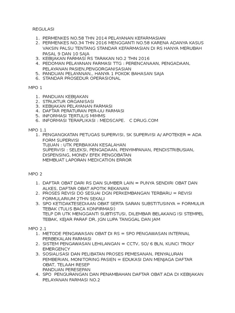 Sosialisasi Mpo 1 Dan 3 | PDF | Kesehatan Holistik