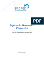 Apostila Matem Tica Financeira. Jaime Martins PDF