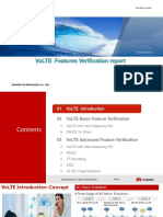 VoLTE Feature Verification Report v2.0 PPT