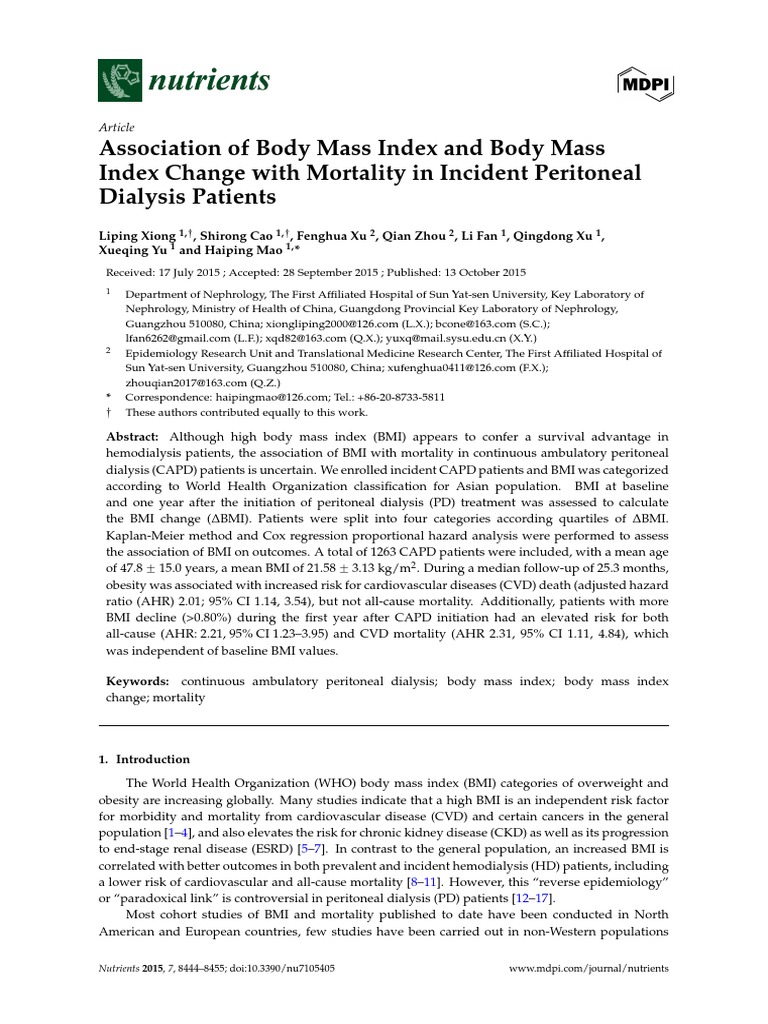 capd jurnal Body Mass Index Obesity