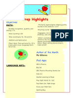 Prep Highlights Newsletter 8 - April