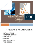 East Asian Financial Crisis