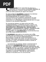 Tecnicas y Herramientas de La PNL