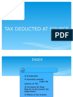 Tax Deducted at Source
