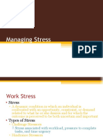 Managing Stress