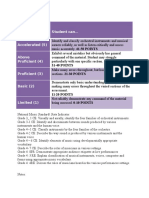 Slo Pre-Assessment Rubric 4