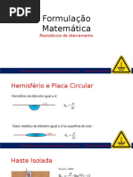 Formulação Matemática - Aterramentos