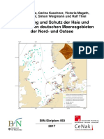Gefährdung und Schutz der Haie und Rochen in den deutschen Meeresgebieten der Nord- und Ostsee (BfN Skript450)