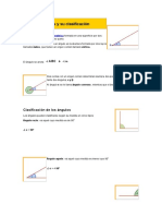 Ángulos y Su Clasificación