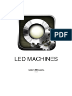 Led Machines: User Manual