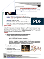 I. Relaciones Laborales Individuales, Contratación y Despido