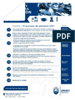 AFICHE 2017 ADMISION Proceso I PDF