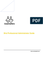 Bria Professional Administrator Guide PDF