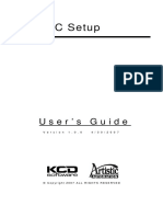 KCDCNC Setup Manual 2007