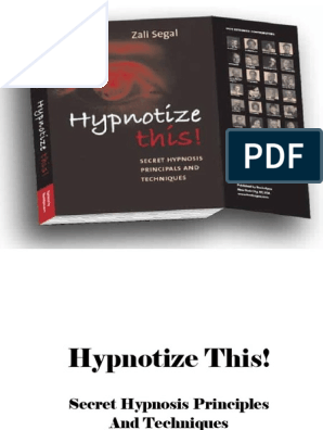 Hypnotize This!, PDF, Hypnotherapy
