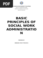 Principles of Administration