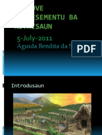 Aguida Bendita Da Silva Promoting Knowledge of Nutrition (Tetum)