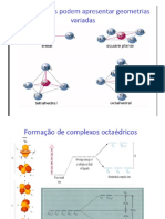 Aulas 6 e 7 Complexos Octac3a9dricos Tetrac3a9dricos e Quadrado Planares