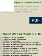 Tema 7 Plan de Prevención en La Empresa