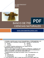 Pre-Paes Ciencias Naturales