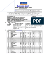 Bank of India Recruitment Project 2010-2011