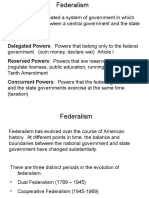 Federalism: A System of Shared Powers