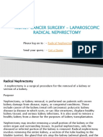 Kidney Cancer Surgery - Laparoscopic Radical Nephrectomy